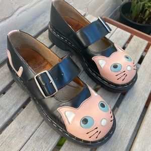 Vintage T.U.K Tredair kitty Mary Janes